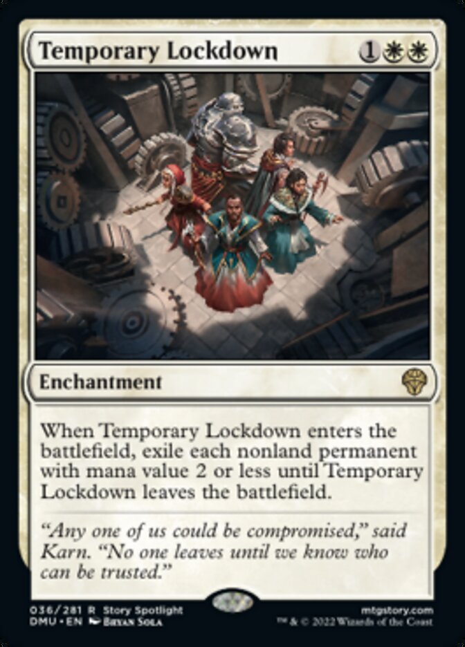 Temporary Lockdown [Dominaria United] | Total Play