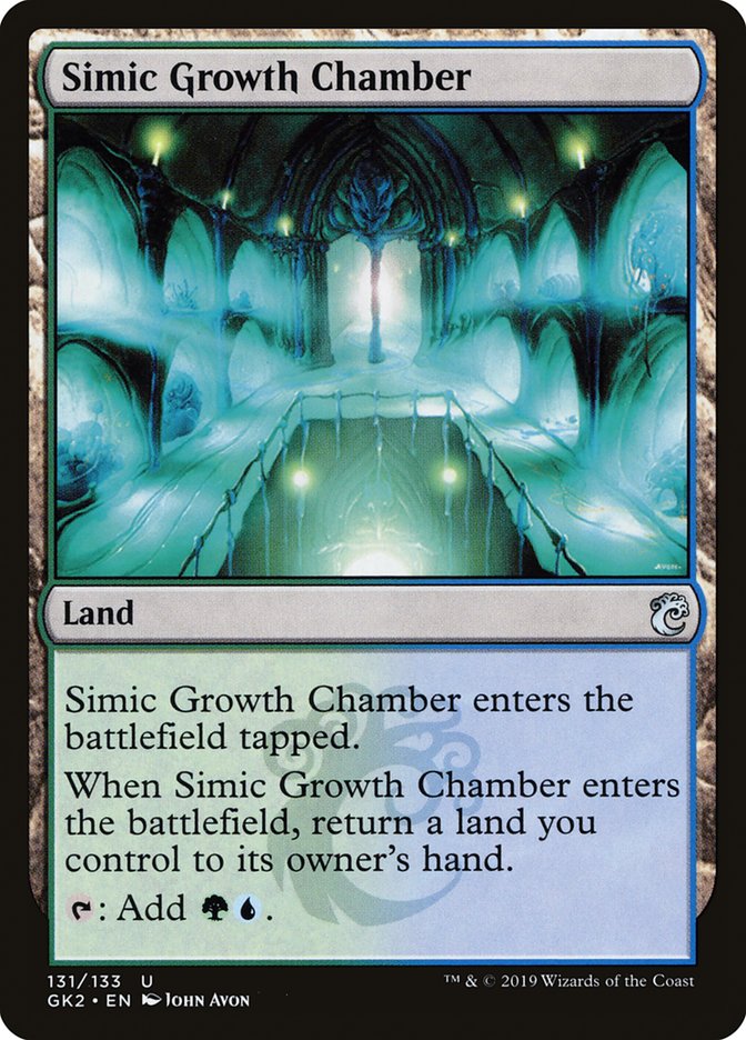 Simic Growth Chamber [Ravnica Allegiance Guild Kit] | Total Play