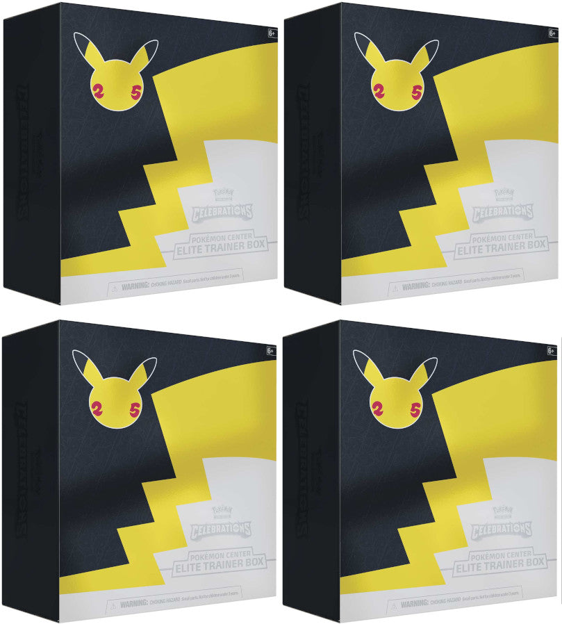 Celebrations: 25th Anniversary - Elite Trainer Box Case (Pokemon Center Exclusive) | Total Play