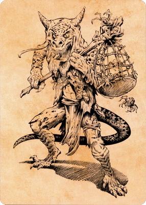 Taunting Kobold Art Card [Commander Legends: Battle for Baldur's Gate Art Series] | Total Play