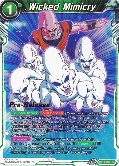 Wicked Mimicry (BT14-090) [Cross Spirits Prerelease Promos] | Total Play
