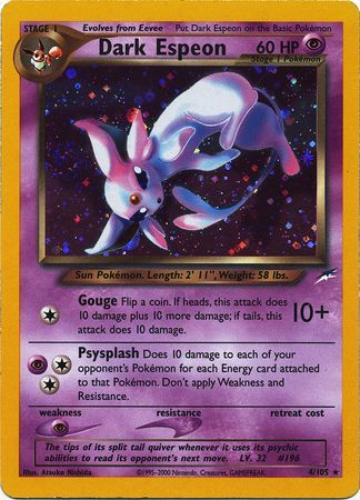 Dark Espeon (4/105) [Neo Destiny Unlimited] | Total Play