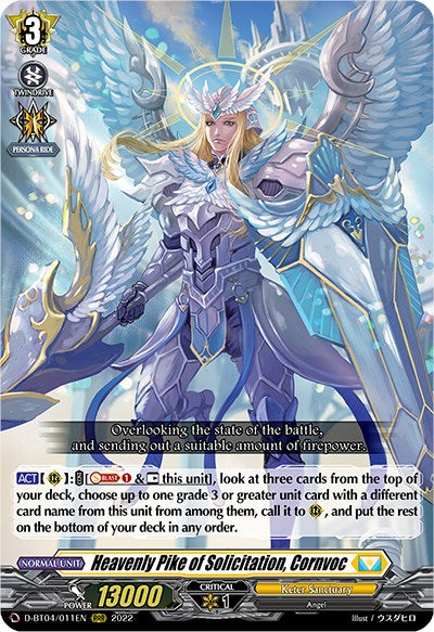 Heavenly Pike of Solicitation, Cornvoc (D-BT04/011EN) [Awakening of Chakrabarthi] | Total Play