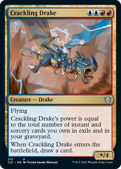 Crackling Drake [Commander 2021] | Total Play
