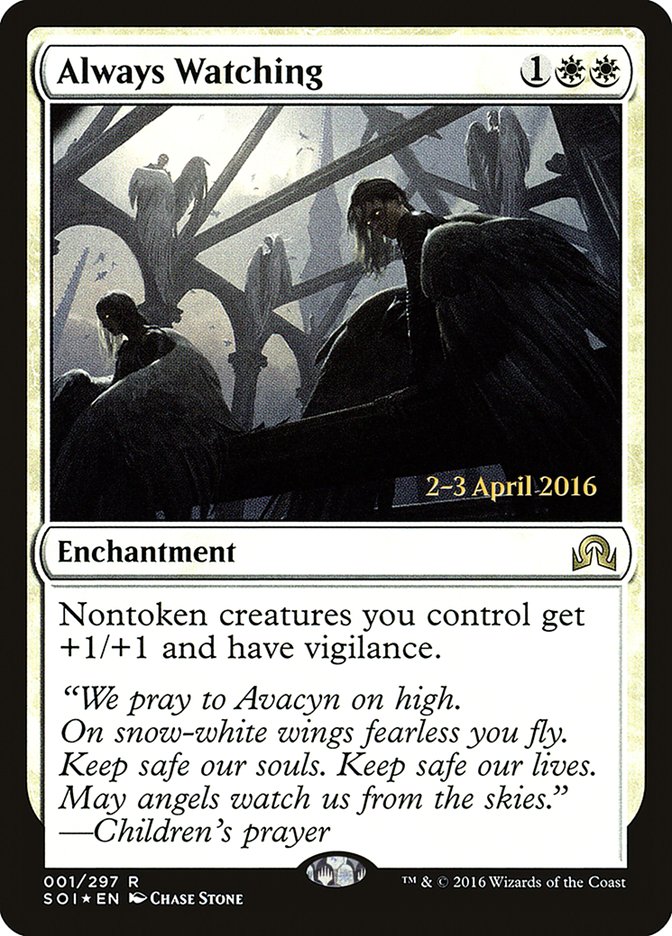 Always Watching [Shadows over Innistrad Prerelease Promos] | Total Play