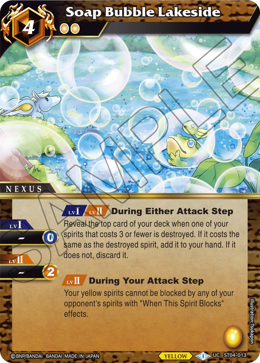 Soap Bubble Lakeside (ST04-013) [Starter Deck 04: Forbidden Magic] | Total Play