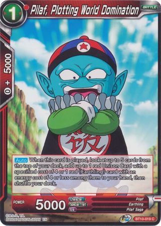 Pilaf, Plotting World Domination (BT10-019) [Rise of the Unison Warrior 2nd Edition] | Total Play