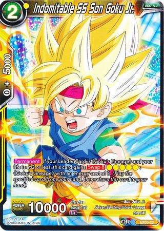 Indomitable SS Son Goku Jr. (EX03-20) [Ultimate Box] | Total Play
