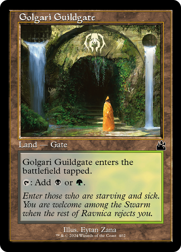 Golgari Guildgate (Retro Frame) [Ravnica Remastered] | Total Play