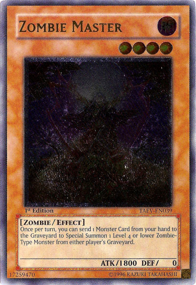 Zombie Master [TAEV-EN039] Ultimate Rare | Total Play