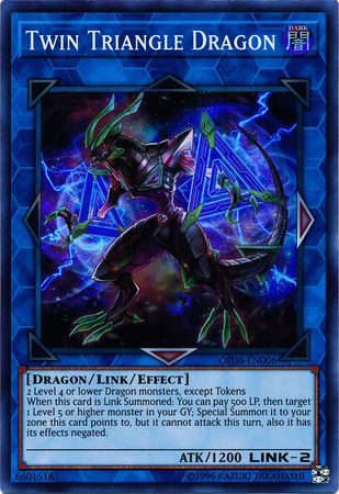 Twin Triangle Dragon [OP08-EN006] Super Rare | Total Play