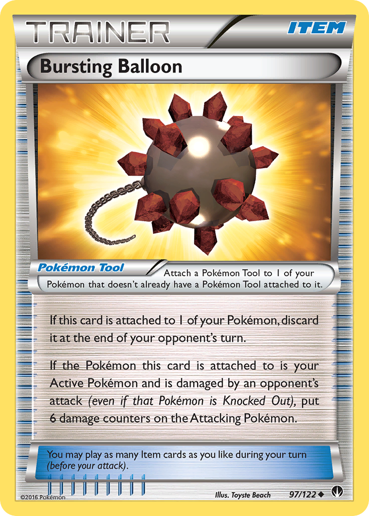Bursting Balloon (97/122) [XY: BREAKpoint] | Total Play