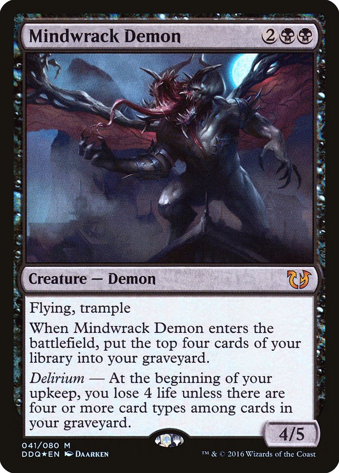 Mindwrack Demon [Duel Decks: Blessed vs. Cursed] | Total Play