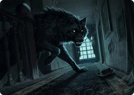 Primal Adversary Art Card [Innistrad: Midnight Hunt Art Series] | Total Play