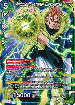 Android 16, Limiter Disengaged (BT14-149) [Cross Spirits] | Total Play