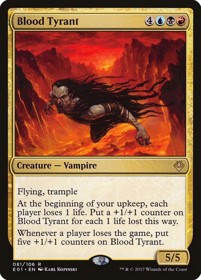 Blood Tyrant [Archenemy: Nicol Bolas] | Total Play