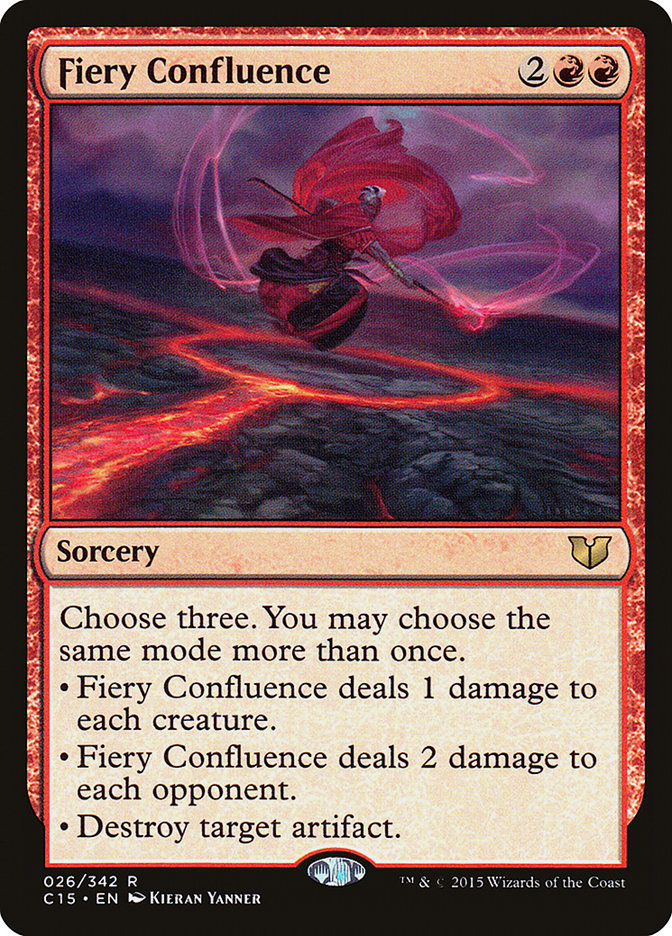 Fiery Confluence [Commander 2015] | Total Play