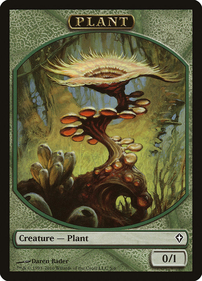 Plant Token [Worldwake Tokens] | Total Play