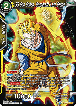 SS Son Gohan, Desperate Last Stand (Common) (BT13-097) [Supreme Rivalry] | Total Play