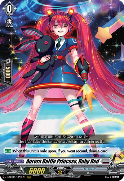Aurora Battle Princess, Ruby Red (D-SS01/028EN) [Festival Collection 2021] | Total Play