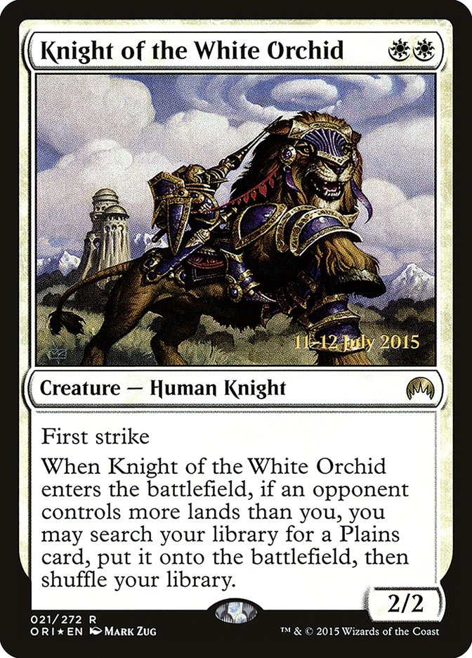 Knight of the White Orchid [Magic Origins Prerelease Promos] | Total Play