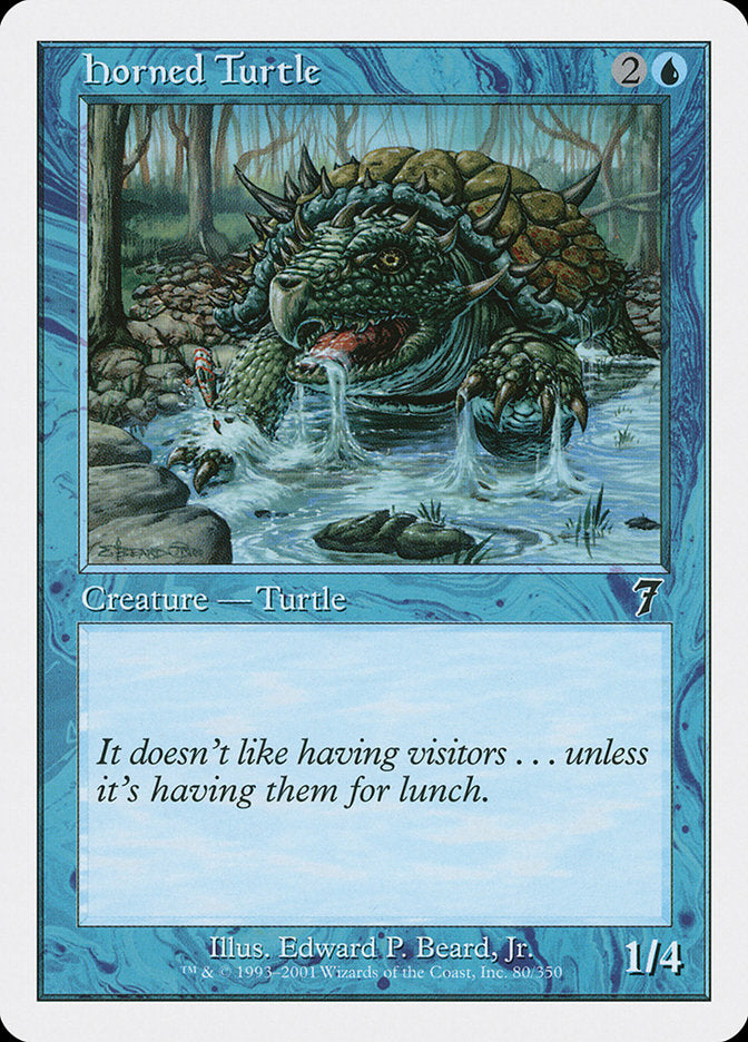 Horned Turtle [Seventh Edition] | Total Play