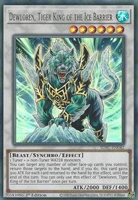 Dewloren, Tiger King of the Ice Barrier [SDFC-EN042] Ultra Rare | Total Play