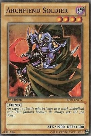 Archfiend Soldier [BP01-EN112] Starfoil Rare | Total Play