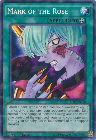 Mark of the Rose [BP03-EN160] Shatterfoil Rare | Total Play