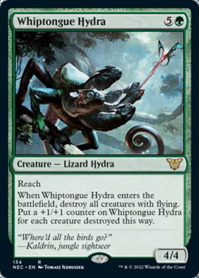 Whiptongue Hydra [Kamigawa: Neon Dynasty Commander] | Total Play