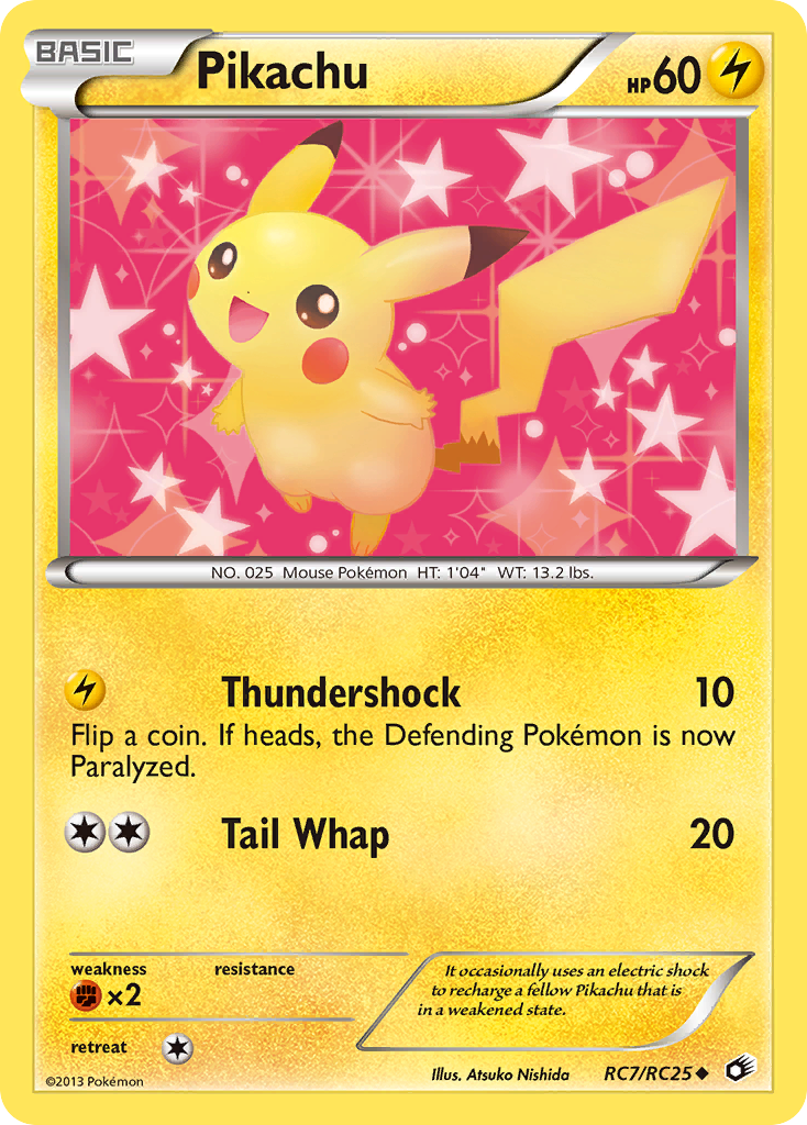 Pikachu (RC7/RC25) [Black & White: Legendary Treasures] | Total Play