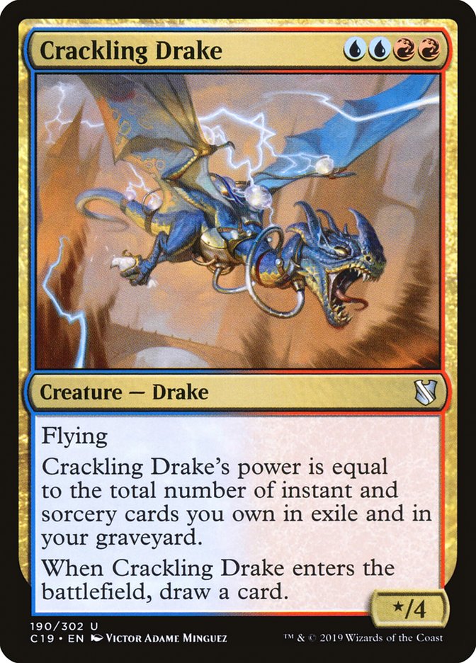 Crackling Drake [Commander 2019] | Total Play