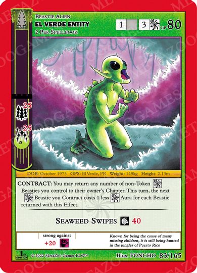 El Verde Entity [Cryptid Nation: Wilderness] | Total Play