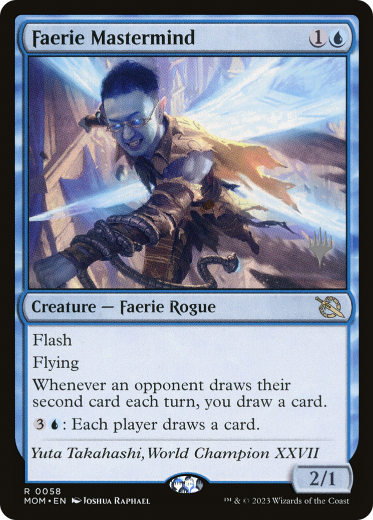 Faerie Mastermind (Promo Pack) [March of the Machine Promos] | Total Play