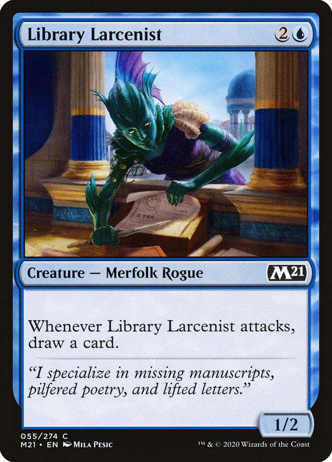 Library Larcenist [Core Set 2021] | Total Play
