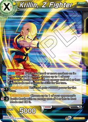 Krillin, Z Fighter (BT17-086) [Ultimate Squad] | Total Play