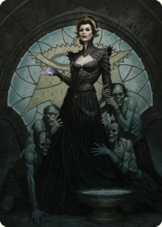 Liliana of the Veil Art Card [Dominaria United Art Series] | Total Play