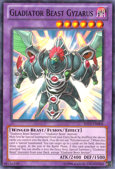 Gladiator Beast Gyzarus [BATT-EN008] Starfoil Rare | Total Play