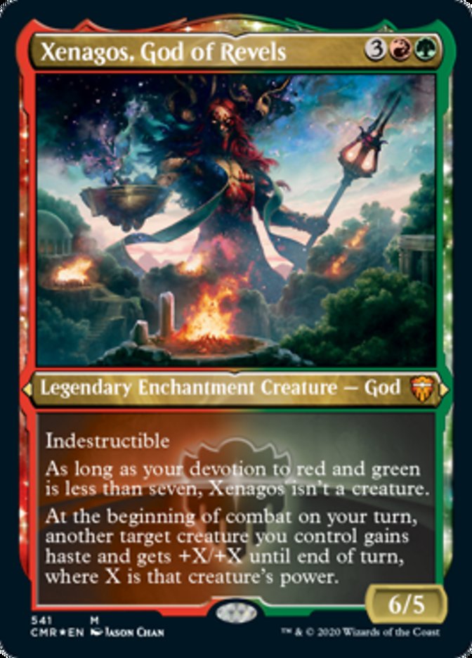 Xenagos, God of Revels (Etched) [Commander Legends] | Total Play