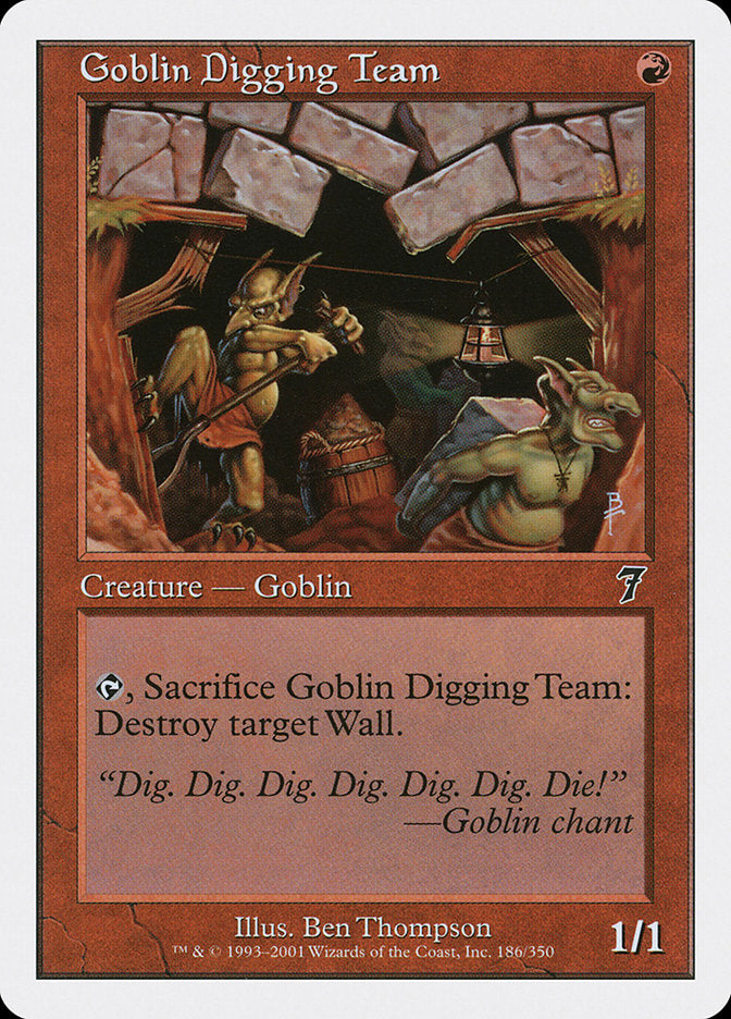 Goblin Digging Team [Seventh Edition] | Total Play