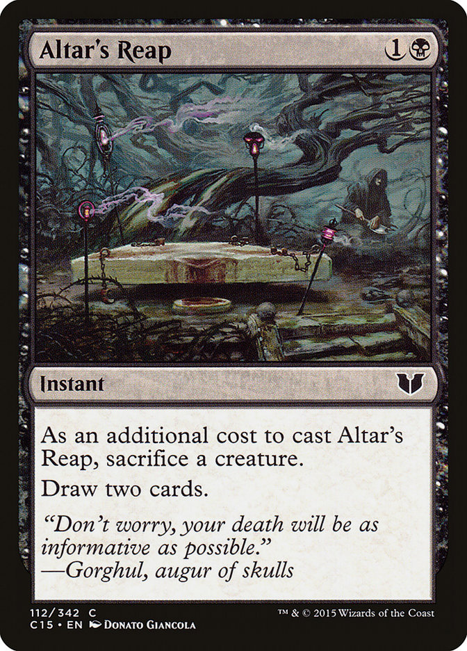 Altar's Reap [Commander 2015] | Total Play