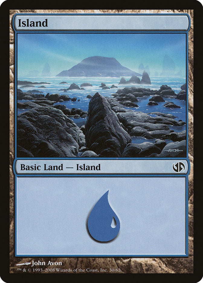 Island (30) [Duel Decks: Jace vs. Chandra] | Total Play