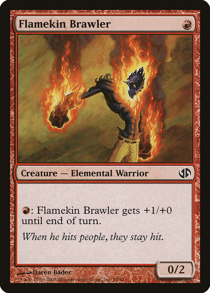 Flamekin Brawler [Duel Decks: Jace vs. Chandra] | Total Play