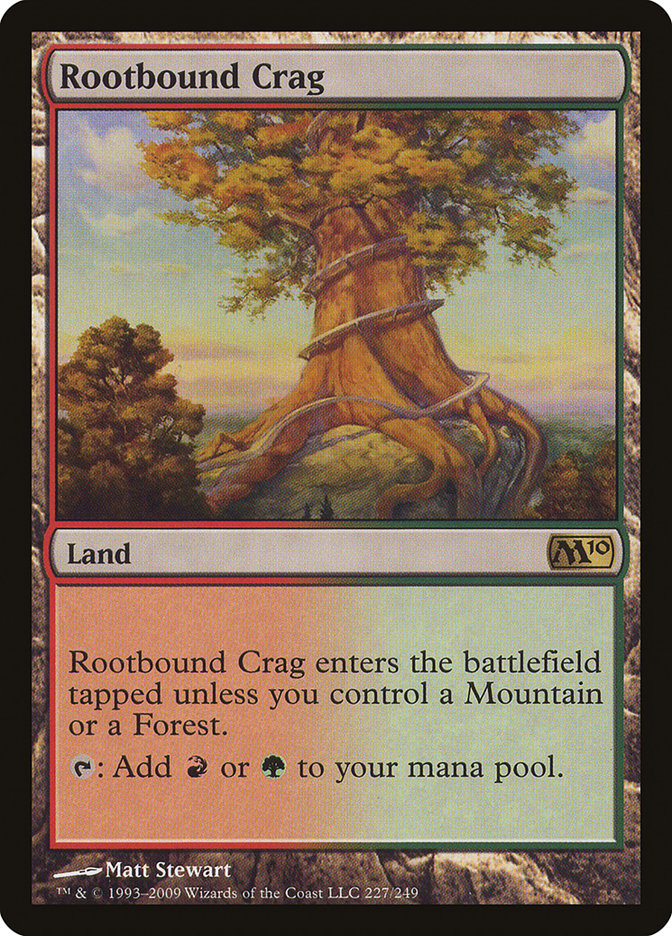 Rootbound Crag [Magic 2010] | Total Play