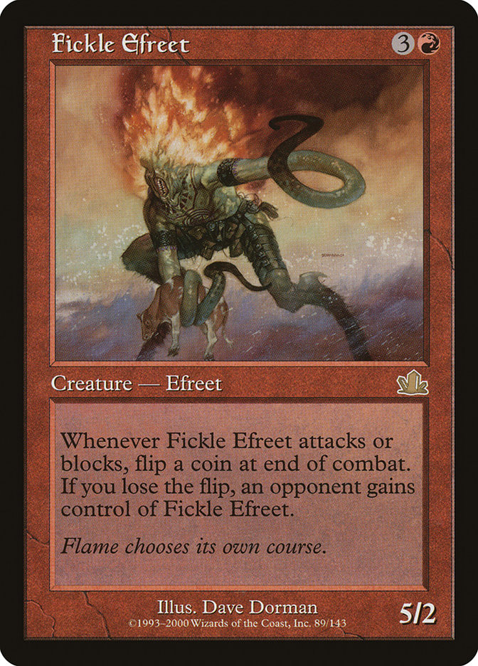 Fickle Efreet [Prophecy] | Total Play