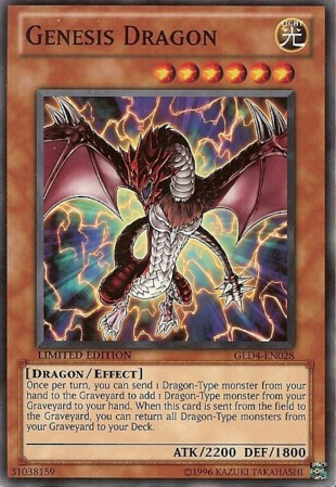 Genesis Dragon [GLD4-EN028] Common | Total Play