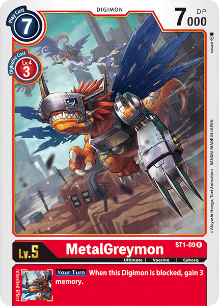 MetalGreymon [ST1-09] [Starter Deck: Gaia Red] | Total Play