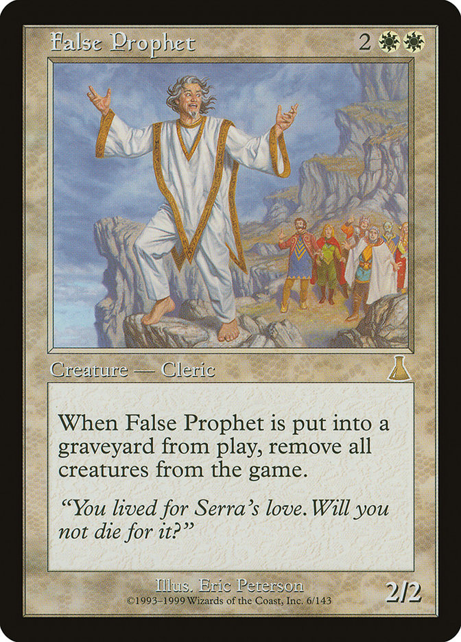 False Prophet [Urza's Destiny] | Total Play