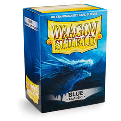 Dragon Shield: Standard 100ct Sleeves - Blue (Classic) | Total Play