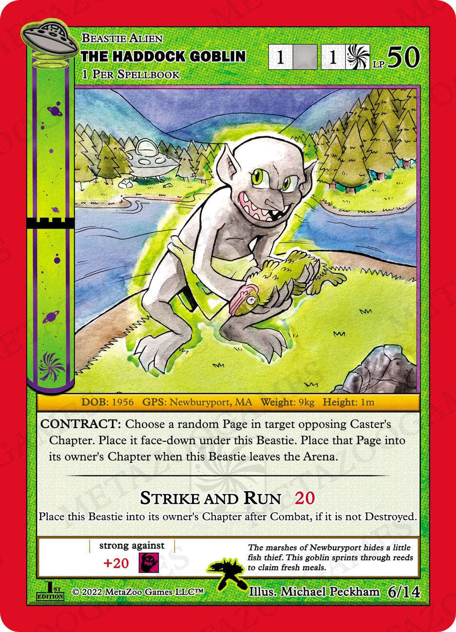 The Haddock Goblin [Cryptid Nation: UFO First Edition Tribal Theme Decks] | Total Play